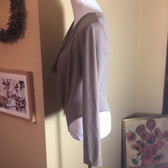 NUDE Size Large BodySuit Gathered Front classically Sexy $88 NEW - Picture 6 of 13